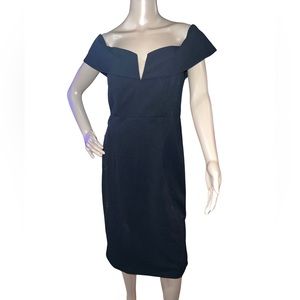 Scarlett Navy Dress